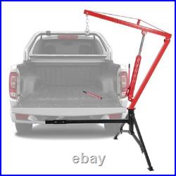 1000 Lbs Heavy Duty Hydraulic Pickup Truck Crane Hitch Mounted Davit Crane US 1000 Lbs Heavy Duty Hydraulic Pickup Truck Crane Hitch Mounted Davit Crane US