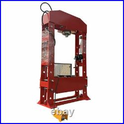 100 Ton Hydraulic Shop Press Air Pump H-Frame Heavy Duty Pressing