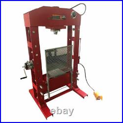 100 Ton Hydraulic Shop Press Air Pump H-Frame Heavy Duty Pressing