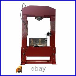 100 Ton Hydraulic Shop Press Air Pump H-Frame Heavy Duty Pressing