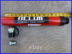 10 Ton 10 Heavy Duty Hydraulic Ram Piston Fits Frame Machine Khun Pulling Post