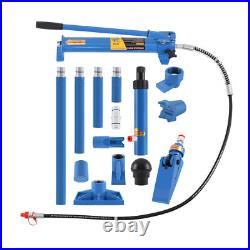 10 Ton Heavy Duty Porta Power Hydraulic Jack Tool Body Frame Repair Kit Lift Ram