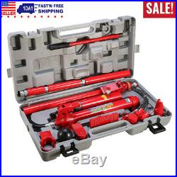 10 Ton Hydraulic Jack Hand Pump Ram Replacement for Body Frame Shop Repair Tool