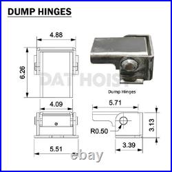 10 Ton Hydraulic Scissor Hoist Kit Fit 12-16' Dump Body DH-520HD