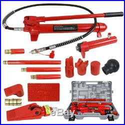 10 Ton Porta Power Hydraulic Jack Body Frame Repair Kit Auto Shop Heavy Duty