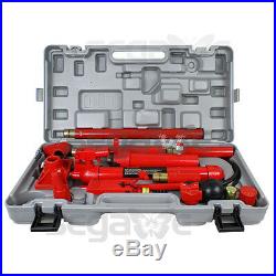 10 Ton Porta Power Hydraulic Jack Body Frame Repair Kit Auto Shop Heavy Duty