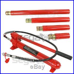 10 Ton Porta Power Hydraulic Jack Body Frame Repair Kit Auto Shop Heavy Duty