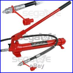 10 Ton Porta Power Hydraulic Jack Body Frame Repair Kit Auto Shop Heavy Duty