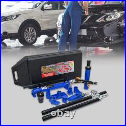 10 Tons Portable Hydraulic Equipment Components BLACK & BLUE Heavy-Duty Kit