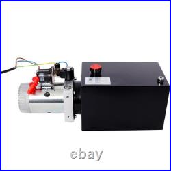12V Heavy Duty Hydraulic Pump with 8Qt Tank, for Trailer Lift Gate Dump 12V Heavy Duty Hydraulic Pump with 8Qt Tank, for Trailer Lift Gate Dump