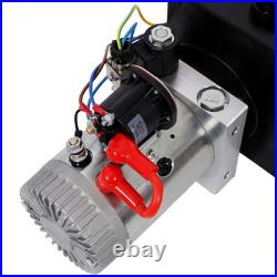 12V Heavy Duty Hydraulic Pump with 8Qt Tank, for Trailer Lift Gate Dump 12V Heavy Duty Hydraulic Pump with 8Qt Tank, for Trailer Lift Gate Dump