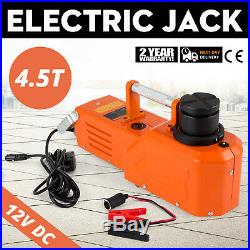 12V Hydraulic Floor Jack Electric Car Lift 9900lbs Heavy Duty Equipment Truck