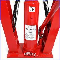 12 Ton Heavy Duty Hydraulic Pipe Bender Tubing Exhaust Tube Bending with 6 Dies