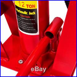 12 Ton Heavy Duty Hydraulic Pipe Bender Tubing Exhaust Tube Bending with 6 Dies