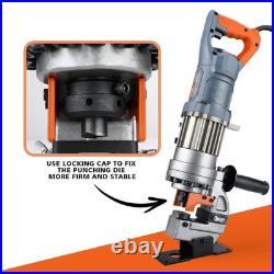 1300W Electric Hydraulic Hole Puncher with 5 Metal Dies Heavy Duty Tool 1300W Electric Hydraulic Hole Puncher with 5 Metal Dies Heavy Duty Tool