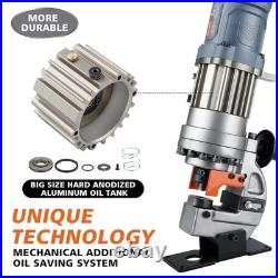 1300W Electric Hydraulic Hole Puncher with 5 Metal Dies Heavy Duty Tool 1300W Electric Hydraulic Hole Puncher with 5 Metal Dies Heavy Duty Tool