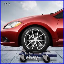 1300lbs Heavy Duty Hydraulic Positioning Car Wheel Jack Lift Moving Vehicle