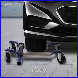 1300lbs Heavy Duty Hydraulic Positioning Car Wheel Jack Lift Moving Vehicle