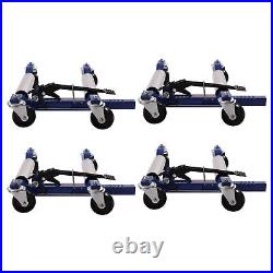 1300lbs Heavy Duty Hydraulic Positioning Car Wheel Jack Lift Moving Vehicle