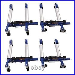 1300lbs Heavy Duty Hydraulic Positioning Car Wheel Jack Lift Moving Vehicle