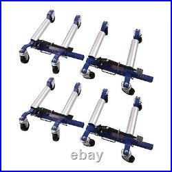 1300lbs Heavy Duty Hydraulic Positioning Car Wheel Jack Lift Moving Vehicle