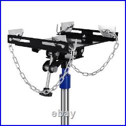 1322LBS 2-Stage Hydraulic Transmission Jack Auto Shop Car Lift Adjustable Height