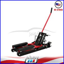 1500 LBS ATV Motorcycle Hydraulic Lift Jack Hoist Stand Drit Bike Adjustable