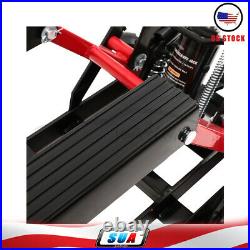 1500 LBS ATV Motorcycle Hydraulic Lift Jack Hoist Stand Drit Bike Adjustable