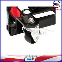 1500 LBS ATV Motorcycle Hydraulic Lift Jack Hoist Stand Drit Bike Adjustable