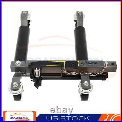 1500 LBS Wheel Dolly Hydraulic Foot Pump Heavy Duty Positioning Tire Lift Jack