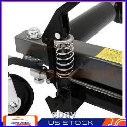 1500 LBS Wheel Dolly Hydraulic Foot Pump Heavy Duty Positioning Tire Lift Jack