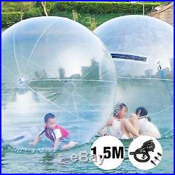 150cm Water Walking Walker Ball Inflatable Tizip Zippe Swimming Zorb Ball