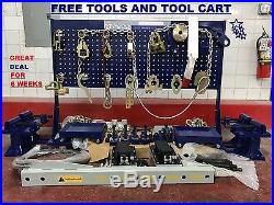 18' Auto Body Frame Machine With Clamps Tool Tools Cart Free Shipping! Warranty