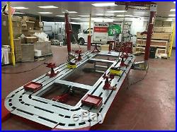 18 Feet Auto Body Frame Machine Free Shipping + Clamps & Tools + 2d Measuring