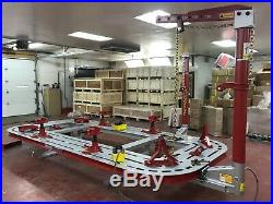 18 Feet Auto Body Frame Machine Free Shipping + Clamps & Tools + 2d Measuring