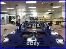 18 Feet Long 2 Towers Heavy Duty Auto Body Frame Machine Free Tool Cart Set