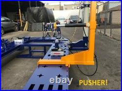 18 Feet Long Auto Body Frame Machine 4 Towers Free Porta Power Clamps Tools Cart