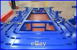 18 Feet Long Auto Body Frame Machine Everything In Pics Clamps Tools Cart