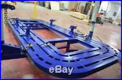 18' Feet Long Auto Body Shop Frame Machine With Free 2d Measuring & Clamp Set