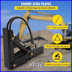 18 Heavy-Duty Hydraulic Backhoe Thumb Adjustable and Durable Steel Attachment