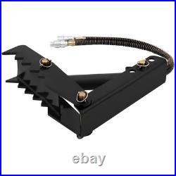 18 Heavy-Duty Hydraulic Backhoe Thumb Adjustable and Durable Steel Attachment