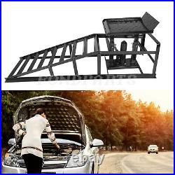 1pc Heavy Duty Auto Car Truck Service Ramp Lift Hydraulic Lift Frame Home 5T