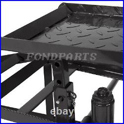 1pc Heavy Duty Auto Car Truck Service Ramp Lift Hydraulic Lift Frame Home 5T