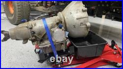 2000 LB Hydraulic Transmission Jack Heavy Duty Low Profile Jack 360° Wheels