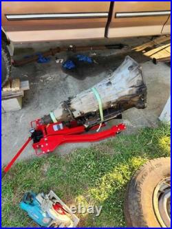 2000 LB Hydraulic Transmission Jack Heavy Duty Low Profile Jack 360° Wheels