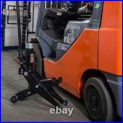 2022 Dual Position Hydraulic 10000 lb Capacity Auto Forklift Service/Floor Jack