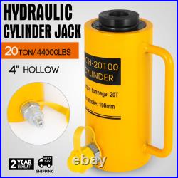 20T50T Hydraulic Cylinder Ram lifting Cylinder Jack 2-6 Stroke Single Acting