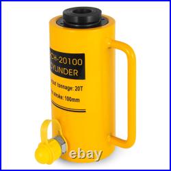 20T50T Hydraulic Cylinder Ram lifting Cylinder Jack 2-6 Stroke Single Acting