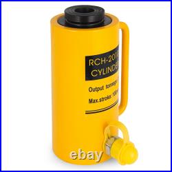 20T50T Hydraulic Cylinder Ram lifting Cylinder Jack 2-6 Stroke Single Acting