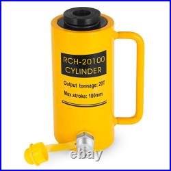 20T50T Hydraulic Cylinder Ram lifting Cylinder Jack 2-6 Stroke Single Acting